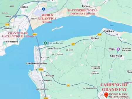 location mobil-home de 1 à 2 chambres  au mois pour travailleurs en déplacements
