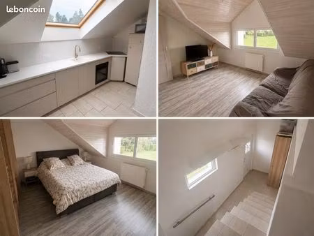 logement t2 indépendant à armoy + participation à la vie familiale