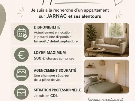 recherche appartement t1/t2 à louer