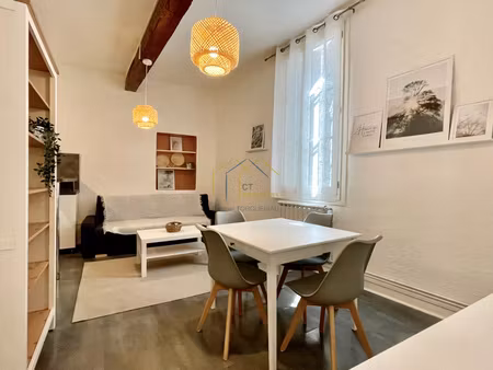 montpellier centre - t2 meuble de 33m2