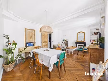coup de cœur ! 4/5 pièces de 78 m² avec double séjour et ascenseur - rue lacroix  paris