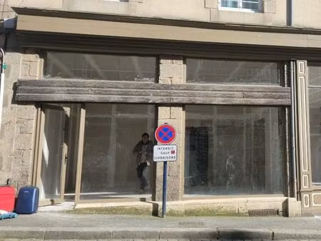 saint brieuc - local commercial 36 m²  location