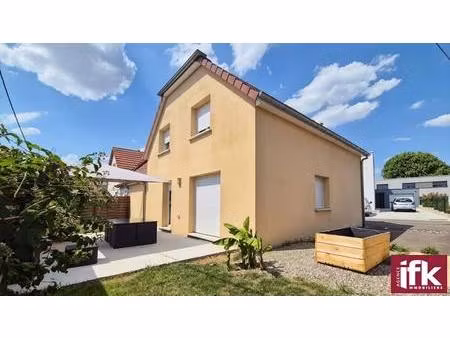 horbourg-wihr : maison de 114m² avec 4 chambres  jardin et parkings