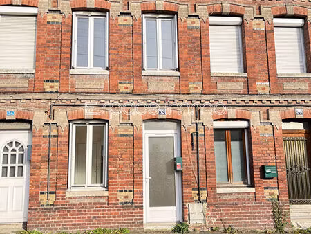 maison avec jardin - le houlme - 4 pièces - 3 chambres - 54 85 m²