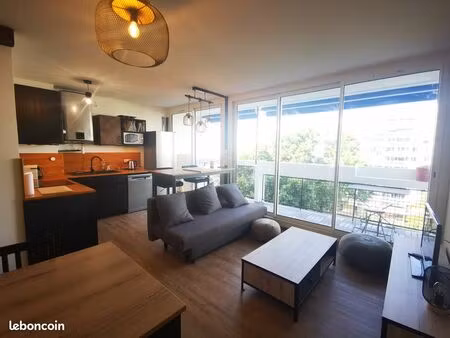 mérignac : agréable appartement t4 meublé de 71 m² à louer