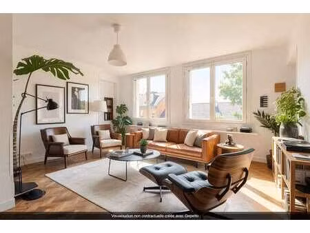 vente appartement 3 pièces à nantes doulon - vieux doulon (44000) : à vendre 3 pièces / 50