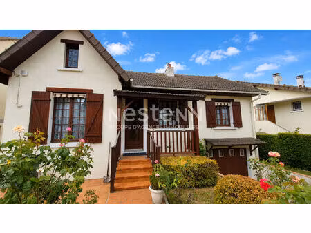 nestenn igny - maison de 67 m² à igny   2 chambres  double séjour traversant  jardin  gara