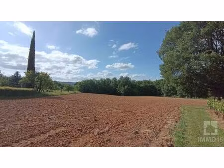 grand terrain à bâtir sur caillac à 15 minutes de cahors