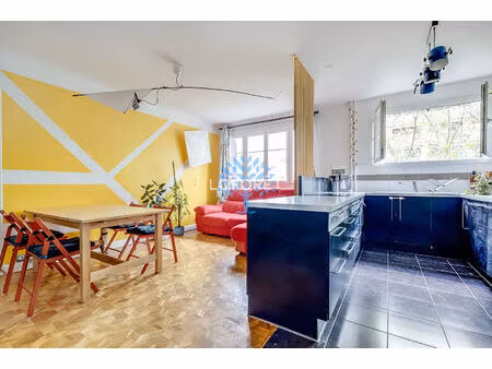 appartement 3p 61m2 75020 paris 4eme t3
