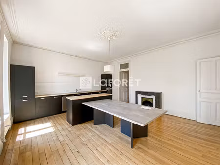 appartement haussmannien 5 pièces valence avec jardin partagé