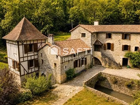 caylus  ancien moulin du xviiiᵉ siècle  un lieu de vie hors du temps