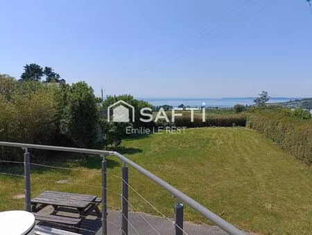 maison familiale avec vue mer