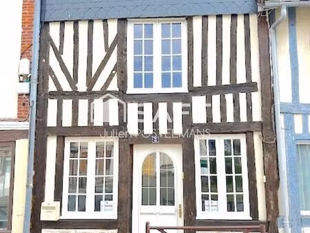 maison de bourg à colombages