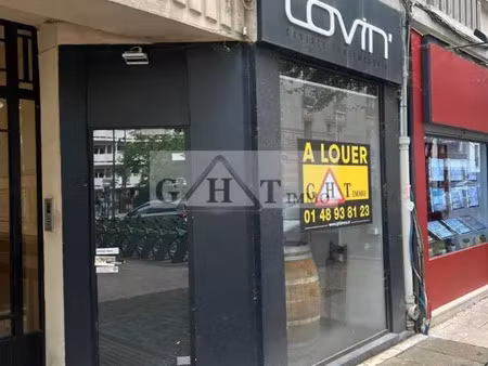 location commerce 47 m² à maisons-alfort (94700)