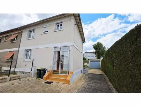 bourges maison 83m² 4 pieces 3 chambres sous-sol garage jardin