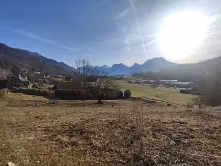 la fruitière  terrain construcitble de 1000m2 exposé sud ouest sur le secteur de perroix