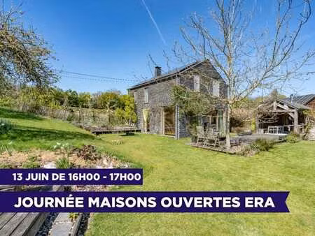 maison trois chambres avec piscine naturelle – houffalize