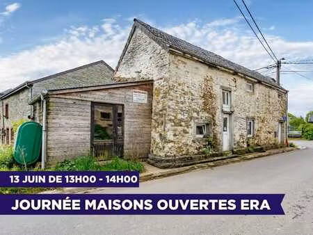 maison 4 façades avec jardin à paliseul (ardenne)