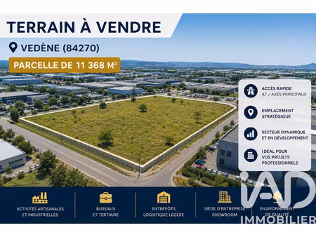 vente terrain 11 000 m²
