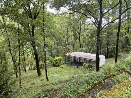 terrain de loisir de 3158 m2 avec mobilhome équipé