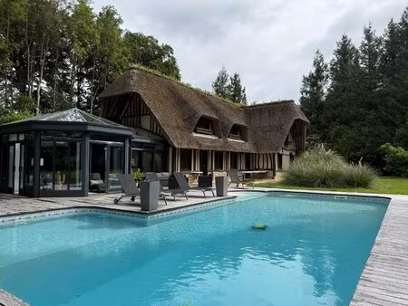 coup de coeur assuré : chaumière d'exception avec piscine et
