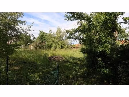 terrain constructible en seconde ligne