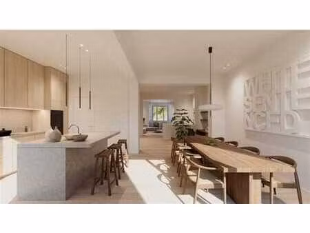 top situation  casco appartement + caves 145m² + jardin