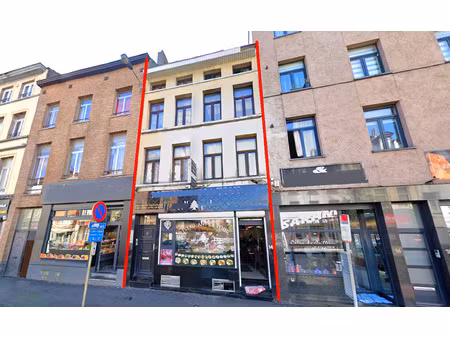 immeuble de rapport à vendre à chaussée de mons 12 anderlecht (vbe30796)