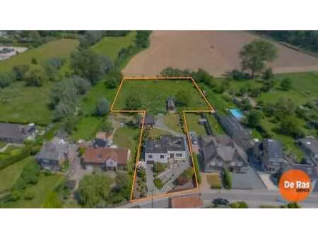 hillegem -architectenwoning met 3 slp/garage en weide op 48a