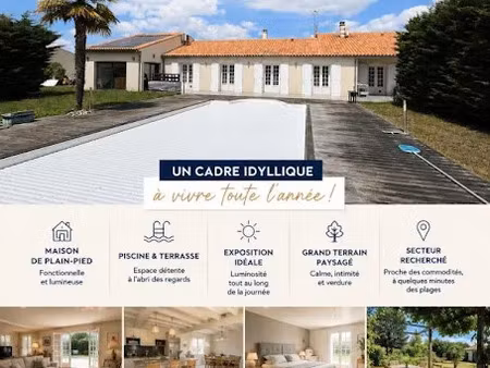 vente maison 6 pièces 274 m² à saint-savinien (17350)  469 890 €
