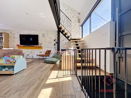 maison d'architecte entièrement rénovée - esprit loft  prestations haut de gamme et extéri