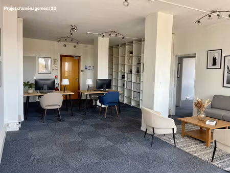 bureau 5 pièces - 103 m²