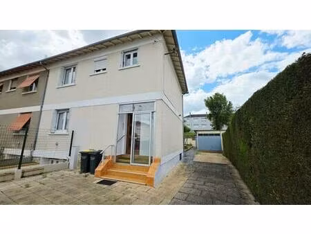 bourges maison 83m² 4 pieces 3 chambres sous-sol garage jardin