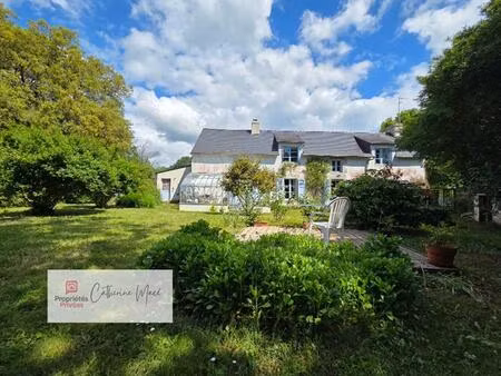 finistère sud  clohars -carnoët  longère de 125 m2  6 pièces