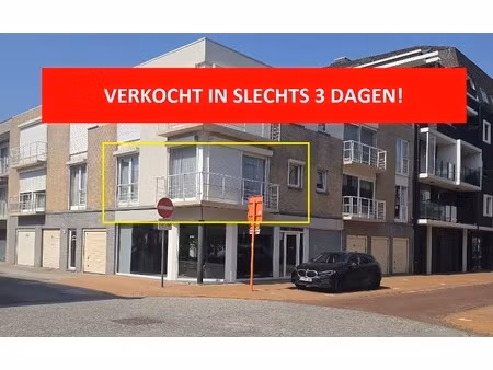 charmant en lichtrijk hoekappartement op toplocatie aan zee!