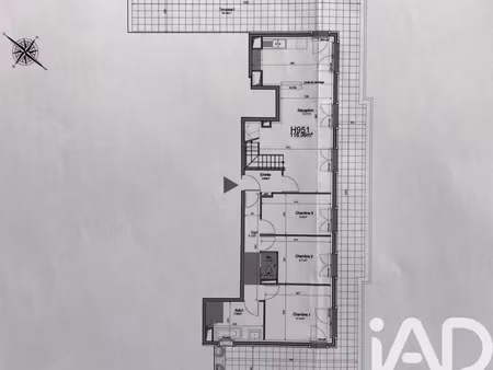 duplex à levallois-perret (92300)