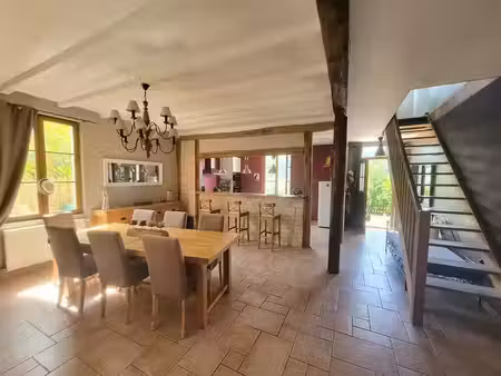 grancey le château neuvelle - maison 6 pièces à vendre - 207m2 - 215 000 € - réf: cb5838 -