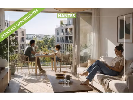 vente appartement neuf 4 pièces 116m2 nantes - 794000 € - surface privée