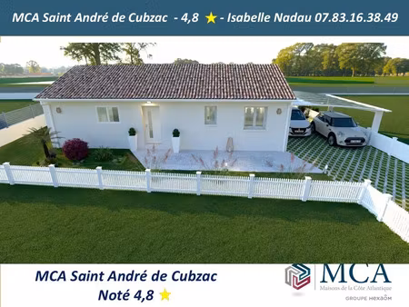 vente maison 4 pièces 80 m² saint-savin (33920)