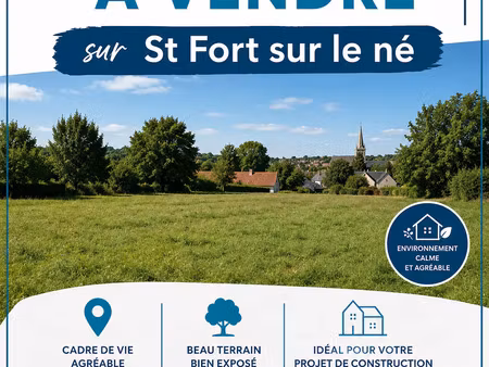 vente terrain 560 m² saint-fort-sur-le-né (16130)