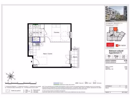 appartement t2
