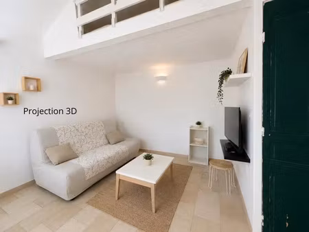 vente appartement 1 pièce 20 m² valras-plage (34350)