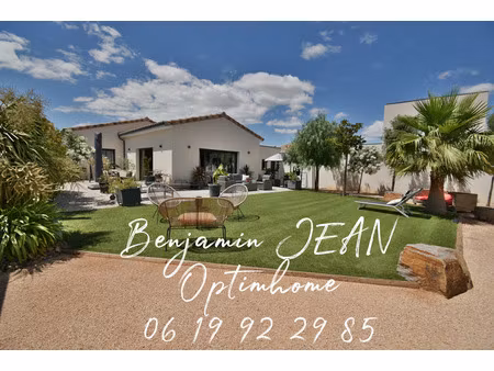 villa lumineuse avec jardin d’exception – lespignan
