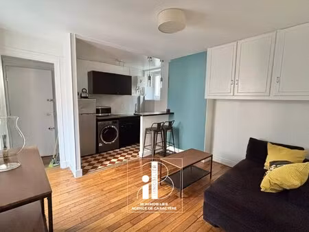 fontainebleau centre - appartement deux pieces 29 m² - bail meuble