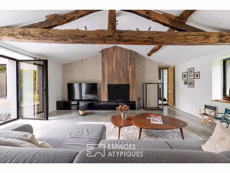 maison contemporaine avec charme ancien aux portes de nantes
