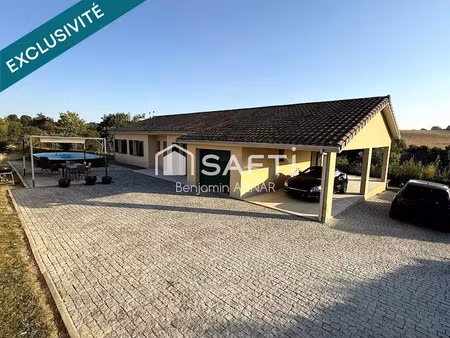 vente maison 4 pièces 128 m² à l'isle-jourdain (32600)  320 000 €