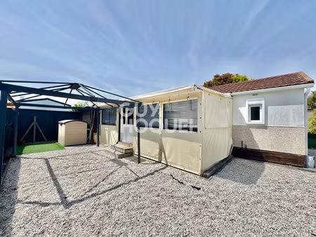 mobil-home lumineux et spacieux à 5 min du port et de la plage de la hume