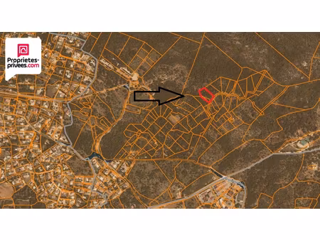 terrain non constructible de 2500 m2 en zone naturelle