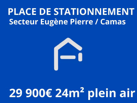 place 24 m² en plein air eugène pierre / camas