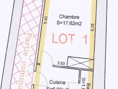 achat appartement 1 pièce 26m² istres 13800